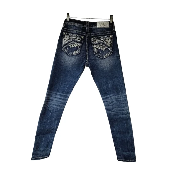 Miss Me Women's Skinny Sz 26 - Picture 9 of 12